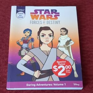 Disney Star Wars Forces of Destiny Coffee Table Book - Purple, Red, Blue